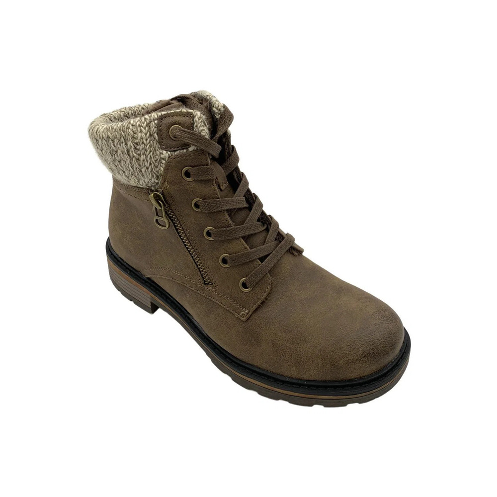 Wanderlust Women's Amy Boot Dark Tan - Wide
